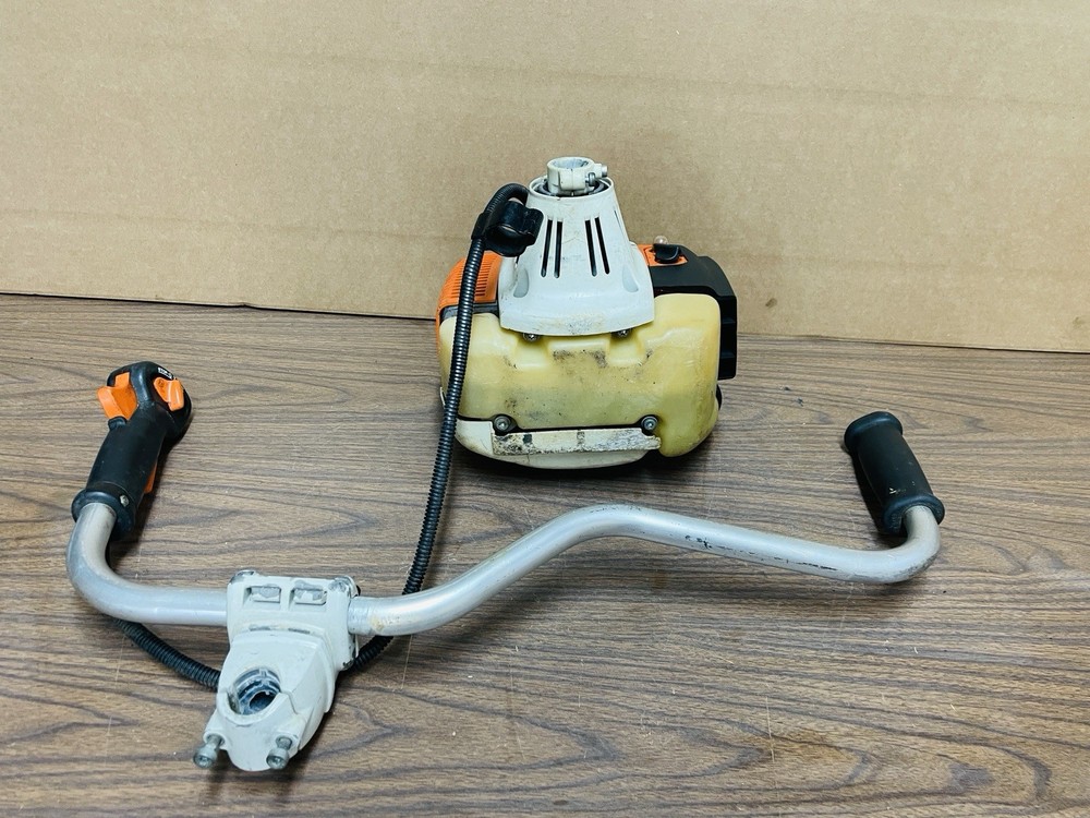 STIHL FS250 Trimmer Engine Head 40cc Project STARTS RUNS TOPS OUT READ NOTE🔧
