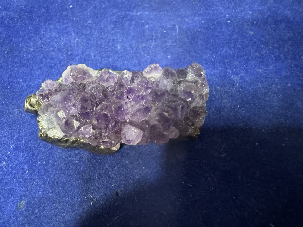 PURPLE AMETHYST CRYSTAL pendant