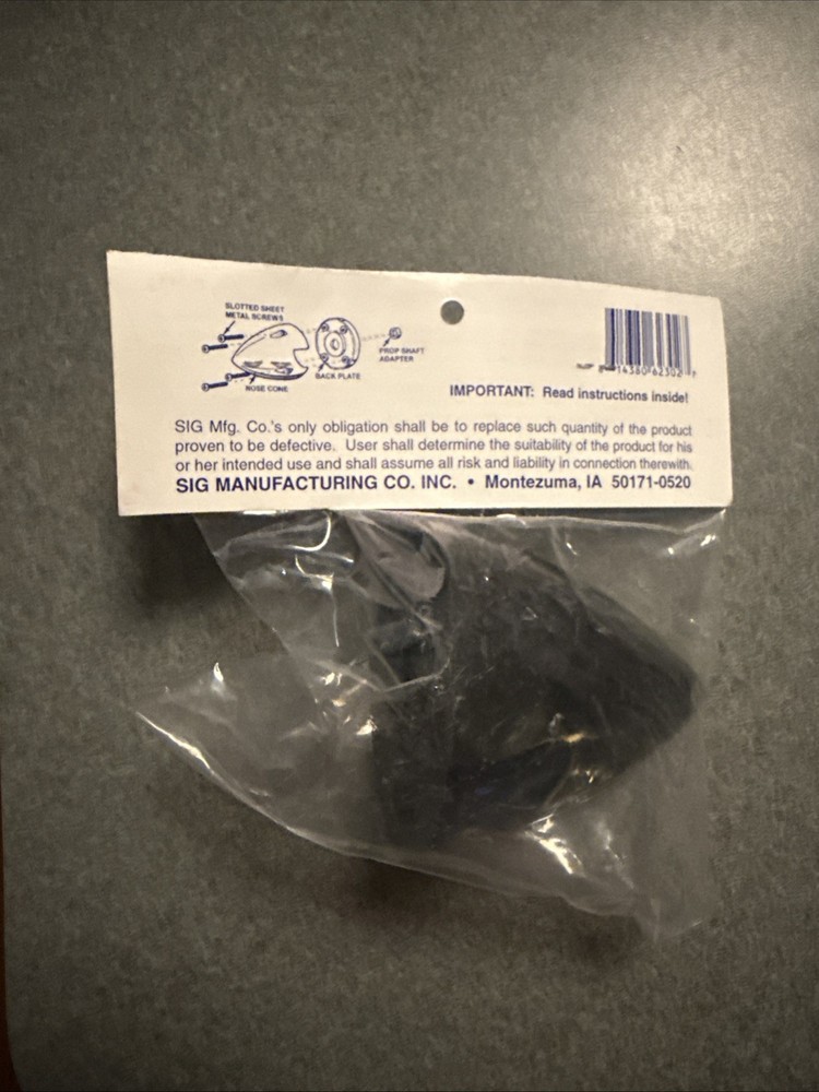 SIG SIGSP302 3” BLACK SPINNER NEW