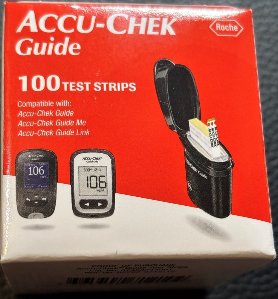 Accu-Chek Guide Test Strips 100x/Box