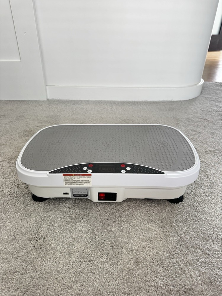 MERACH Vibration Plate Exercise Machine with LED Display and Bluetooth