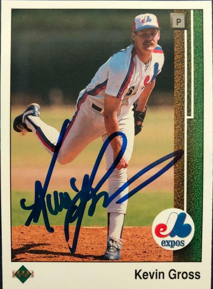 Kevin Gross Autographed 1989 Upper Deck #719