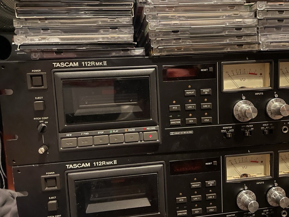 Tascam 112 MKII Studio Cassette Tape Deck