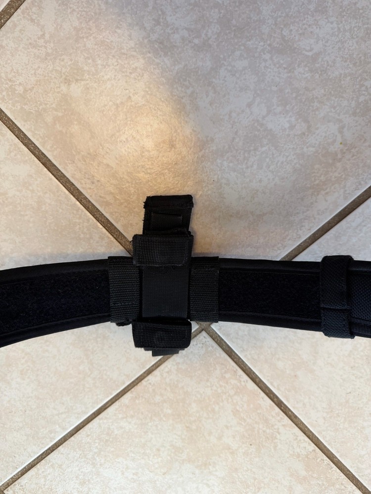Blackhawk! Ballistic Duty Belt Size Large Black Nylon