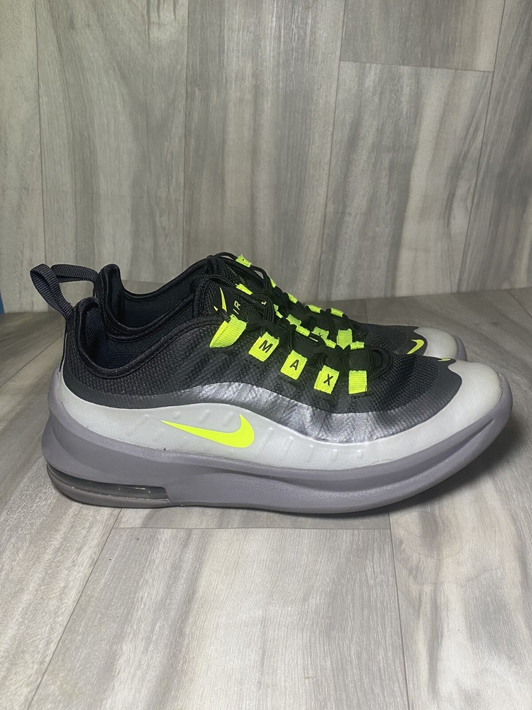 Nike Air Max Axis Black/Volt/Grey Sneaker Shoes Size 6.5