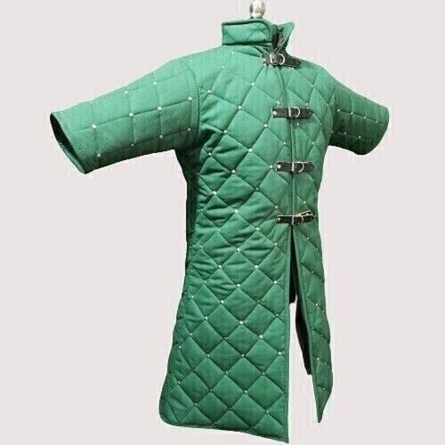 Thick Padded Gambeson, Historical Under Armor For Reenactments