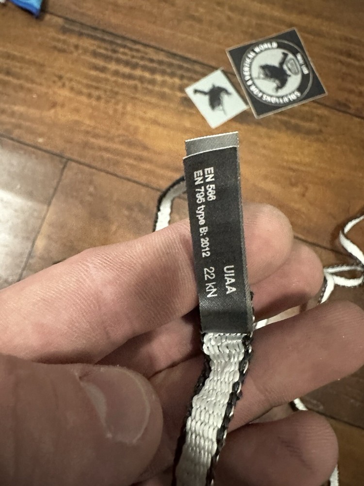 (used) Petzl Footloops (read Description)