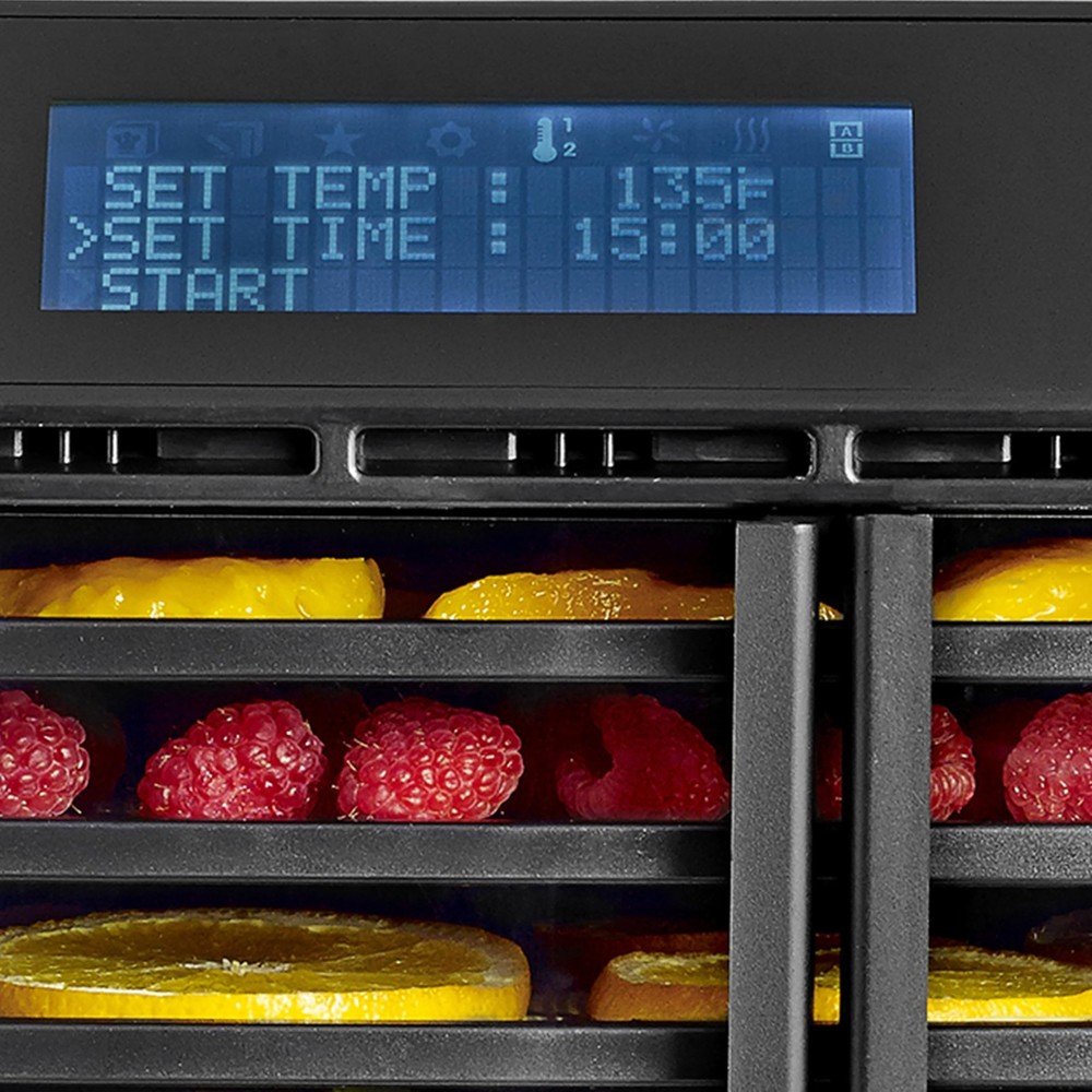 Excalibur 10-Tray Electric Food Dehydrator, Smart Digital Controller Features