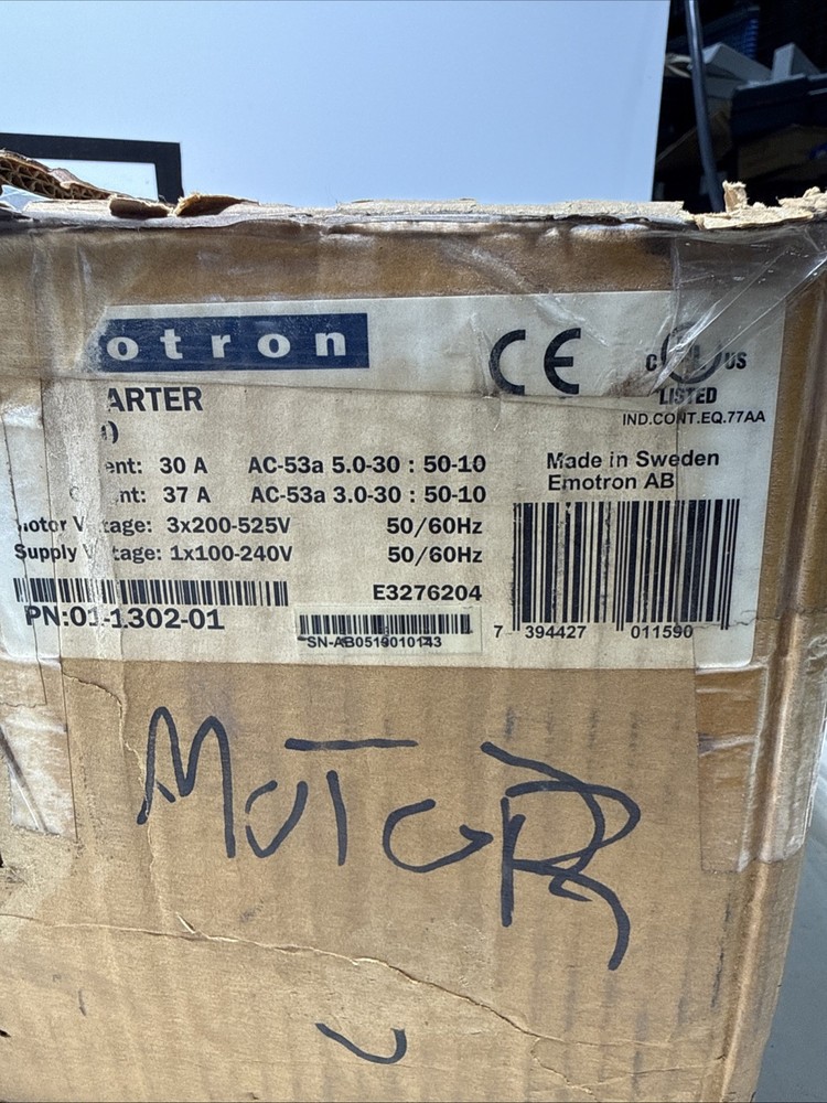Emotron Soft Start MSF 030 PN:01-1302-01