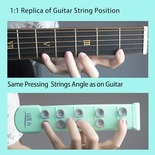 Guitar Finger Trainer Hand Shape Exerciser Teaching Aid Practice Guitar Trainer
