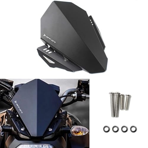 Motorcycle Windshield Windscreen Airflow Wind Screen Deflector CNC Aluminum