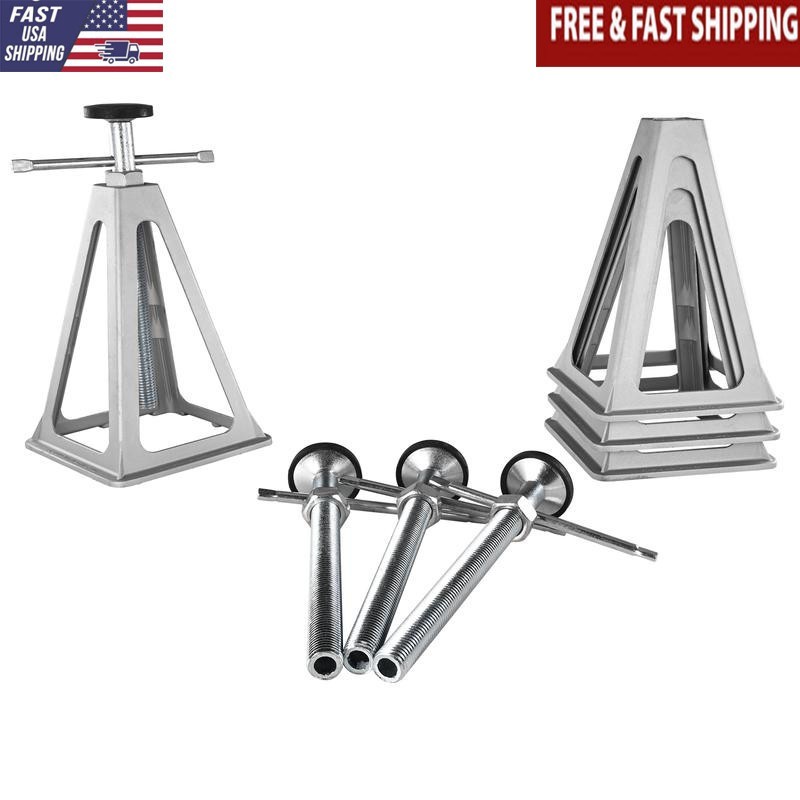 RV Stabilizer Leveling Jacks 4 Pack Adjustable Support 6000lbs Portable Storage