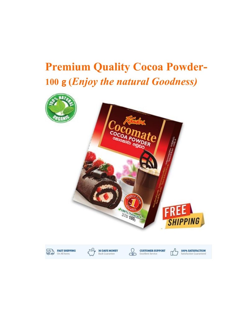 Premium Quality cocoa powder -100 g