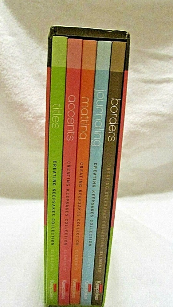 5 Elements Scrapbooking Instructional Booklets By Creating Keepsakes Collection