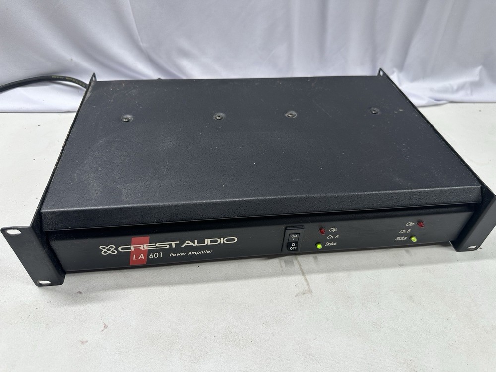 Crest Audio LA601 Power Amplifier LA 601