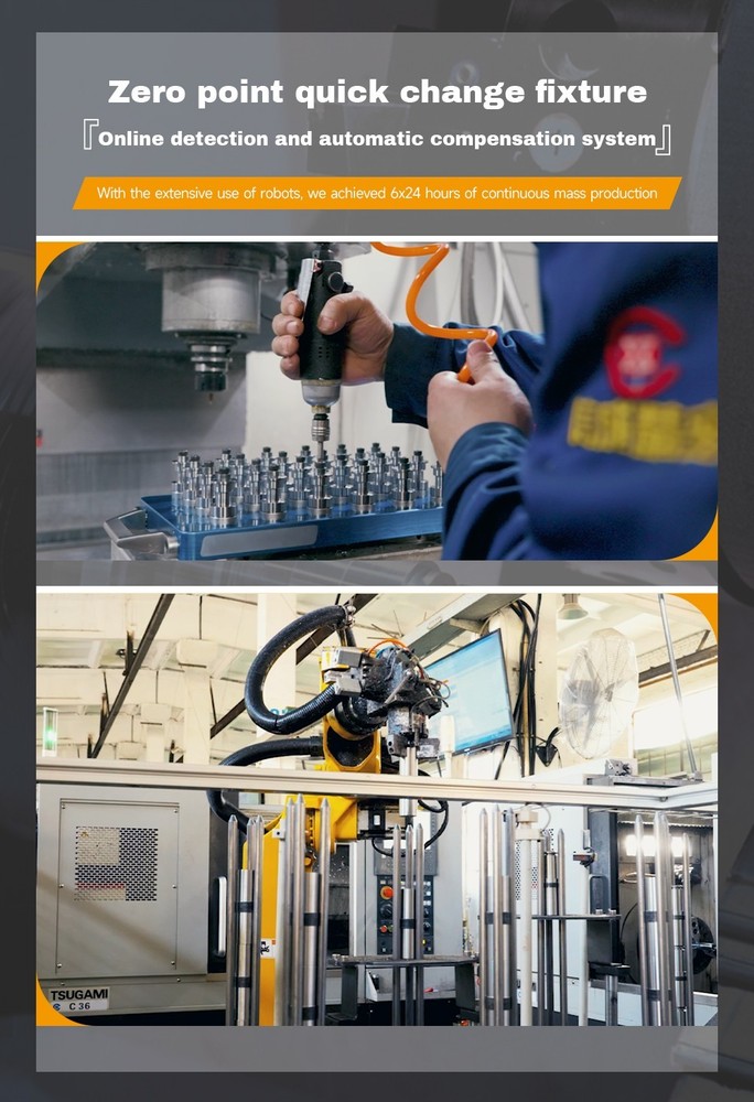 SFX ISO25-OTT Internal Thread Pull Claw For CNC Four-Petal Spindle Pull Claw