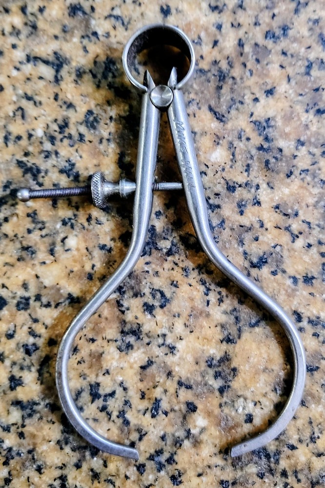 🗽MINI STARRETT 3" OD CALIPER MACHINIST/TOOLMAKER