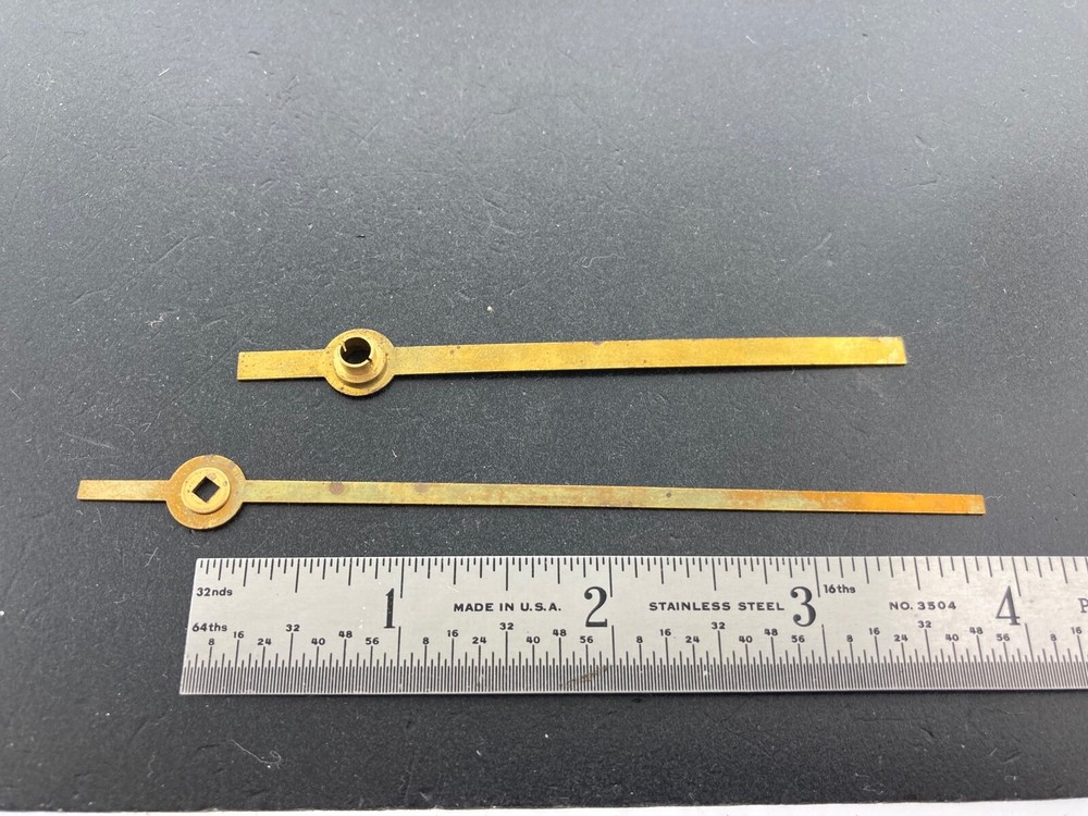Mechanic Brass Clock Hands for 8" Dial NOS
