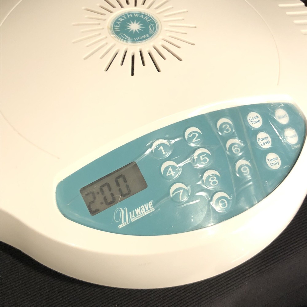 NuWave Oven Pro Blue White PreOwned Motor Power Head 20302
