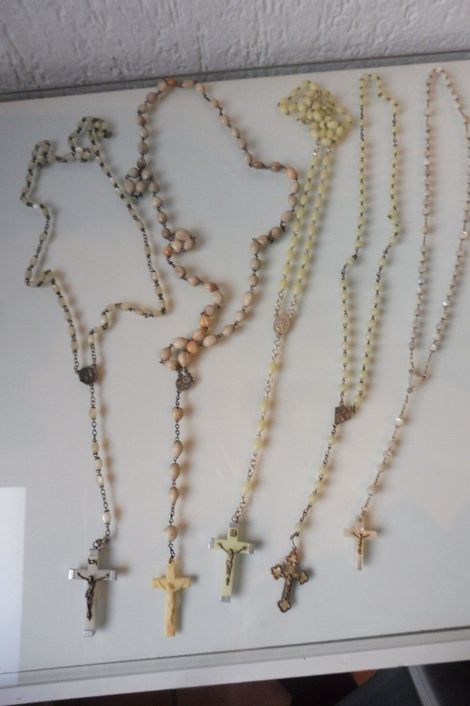 4 Beautiful, Old (Antique) Rosaries