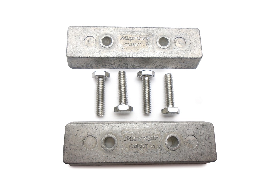 Martyr Anodes MBNT1AKITM Bennett Trim Tab Kit 2 Anodes with Hardware