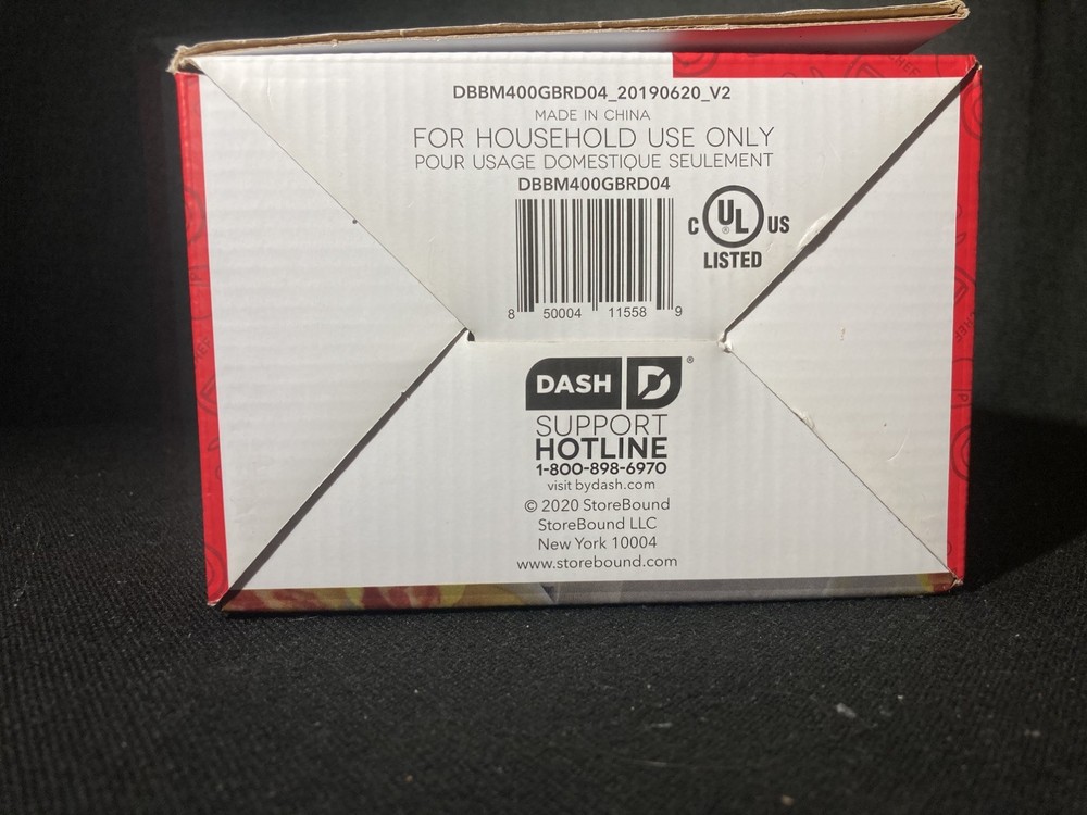 Egg Bite Maker By Dash, Open Box, Red, 420 W, Makes 4 Egg Bites