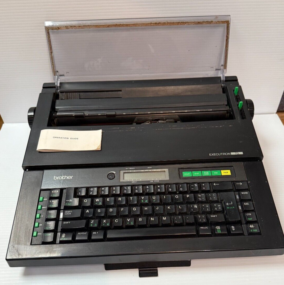 Vintage Brother CE-70 Electronic Typewriter TESTED WORKING