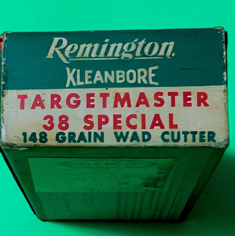 Vintage Remington 38 Special Ammo Boxs