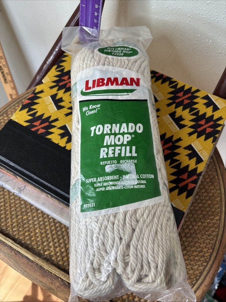 Libman Tornado Mop Refill #2031 Fits Mop #2030 New