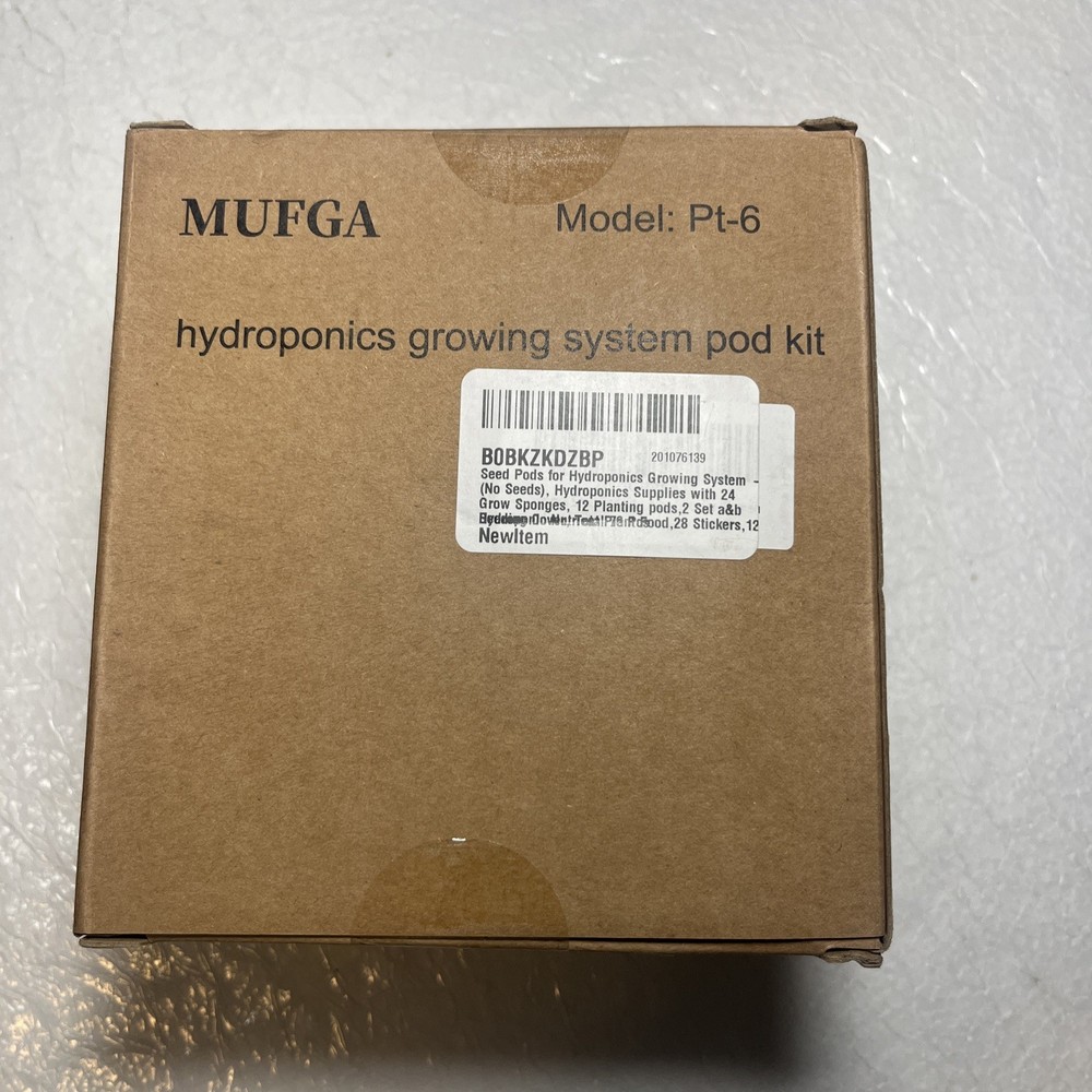 MUFGA hydroponics Growing System Pod Kit PT-6