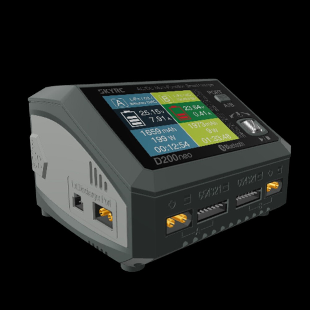 SkyRC D200 NEO AC/DC Multi-Function Smart Charger (6S/20A/AC-200W/DC-800W)