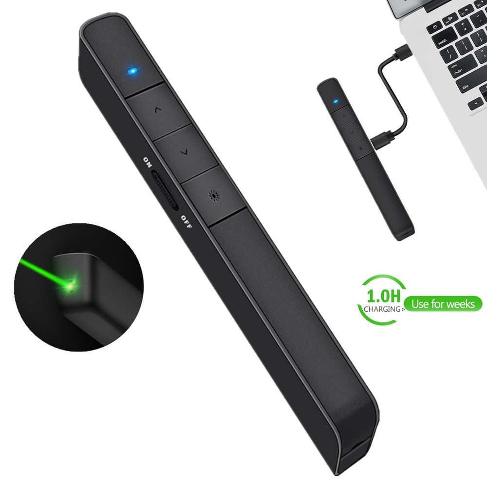 Presentation Wireless Presenter Remote USB Powerpoint Laser Pointer Clicker