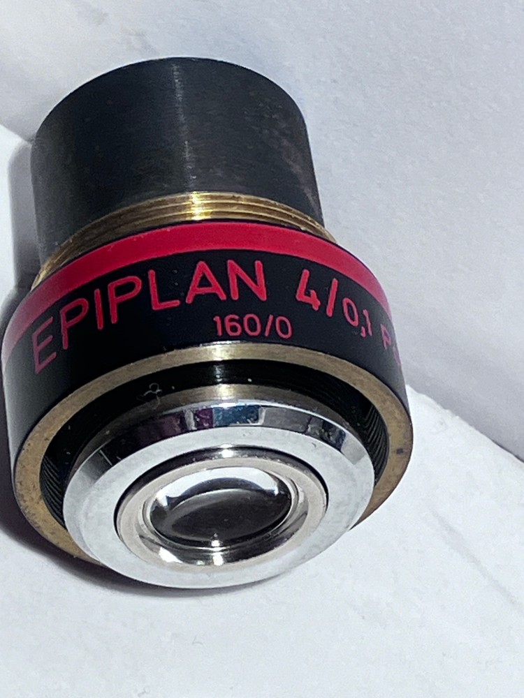 Zeiss INKO Epiplan 4X Reflected Light Microscope Objective 462001-9901