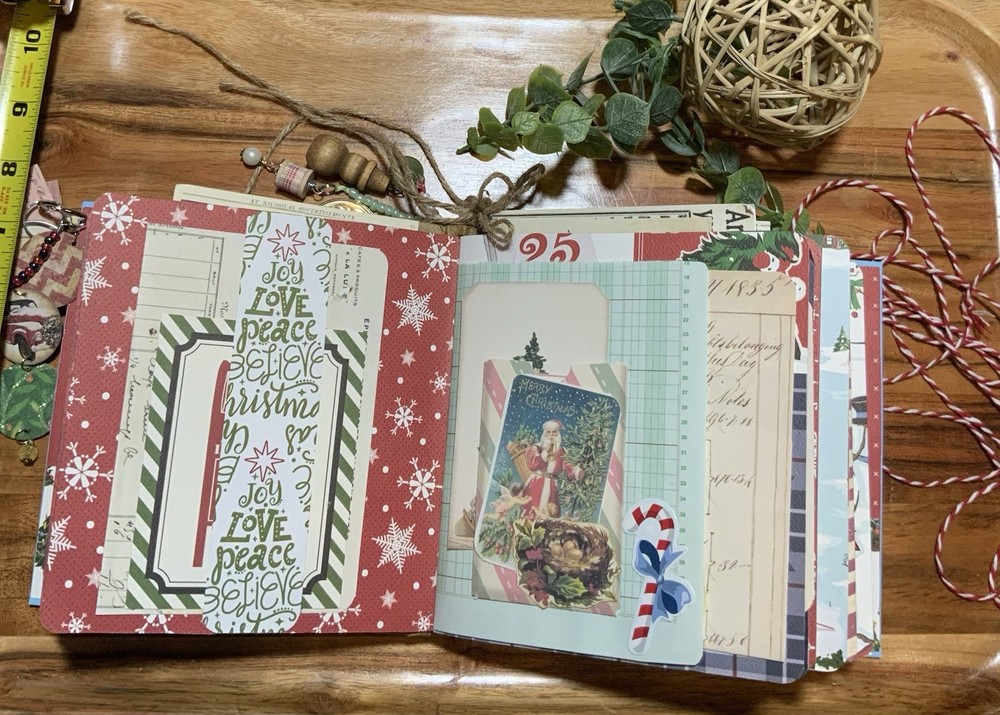 Christmas Handmade Junk Journal