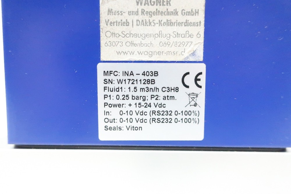 Bronkhorst INA-403B Mass Flow Meter
