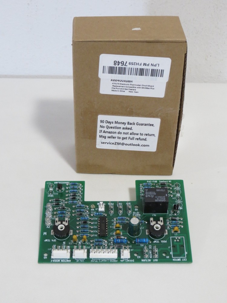 470179 Electronic Thermostat Circuit Board for Pentair Pool and Spa Heaters