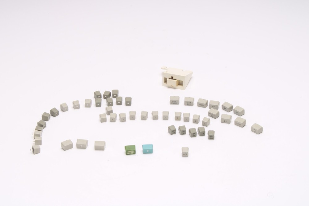 HP Button Cap Full Set With Power Switch for 8350B Sweep Oscillator