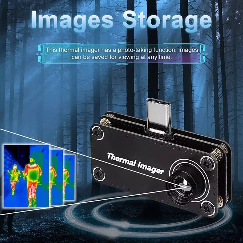 For Android Compatible Infrared Thermal Imaging Camera User Friendly Interface