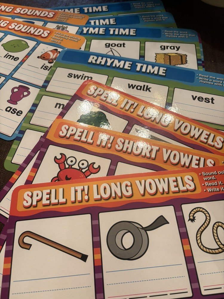 Language Arts Manipulatives 8 Really Good Items