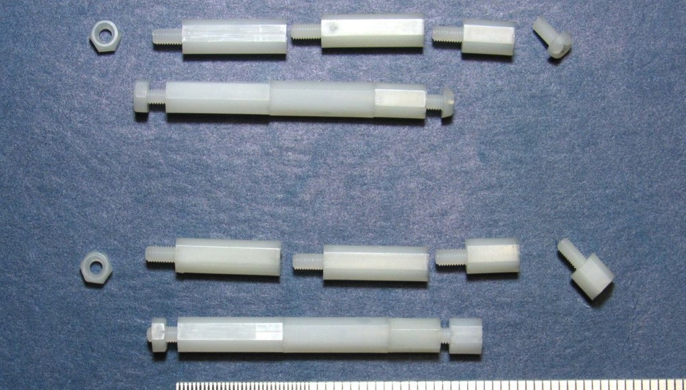 (4) 2" Total length - Plastic Stand-offs