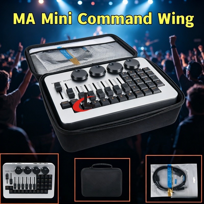 Mini DMX512 Console Command Wing DJ Equipment for MA2 on Pc Lighting Controller