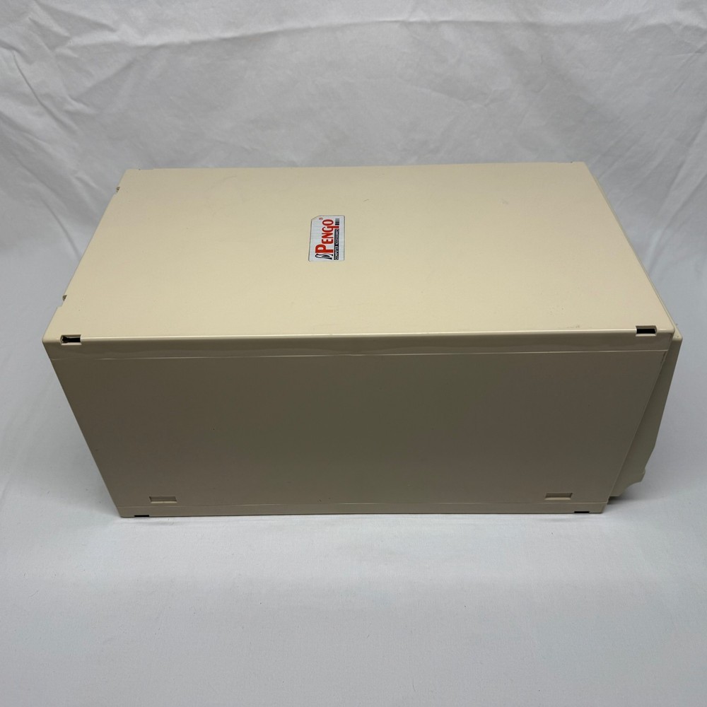 Vintage 5.25 Floppy Disk Storage Case with Key - Pengo Computer Accessories
