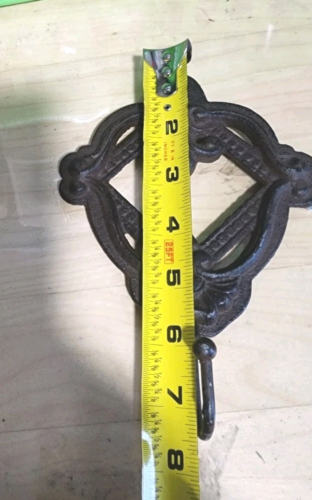 Cast Iron Wall Mount Hook