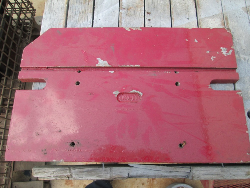 Van Norman Spindle Motor Mounting Plate