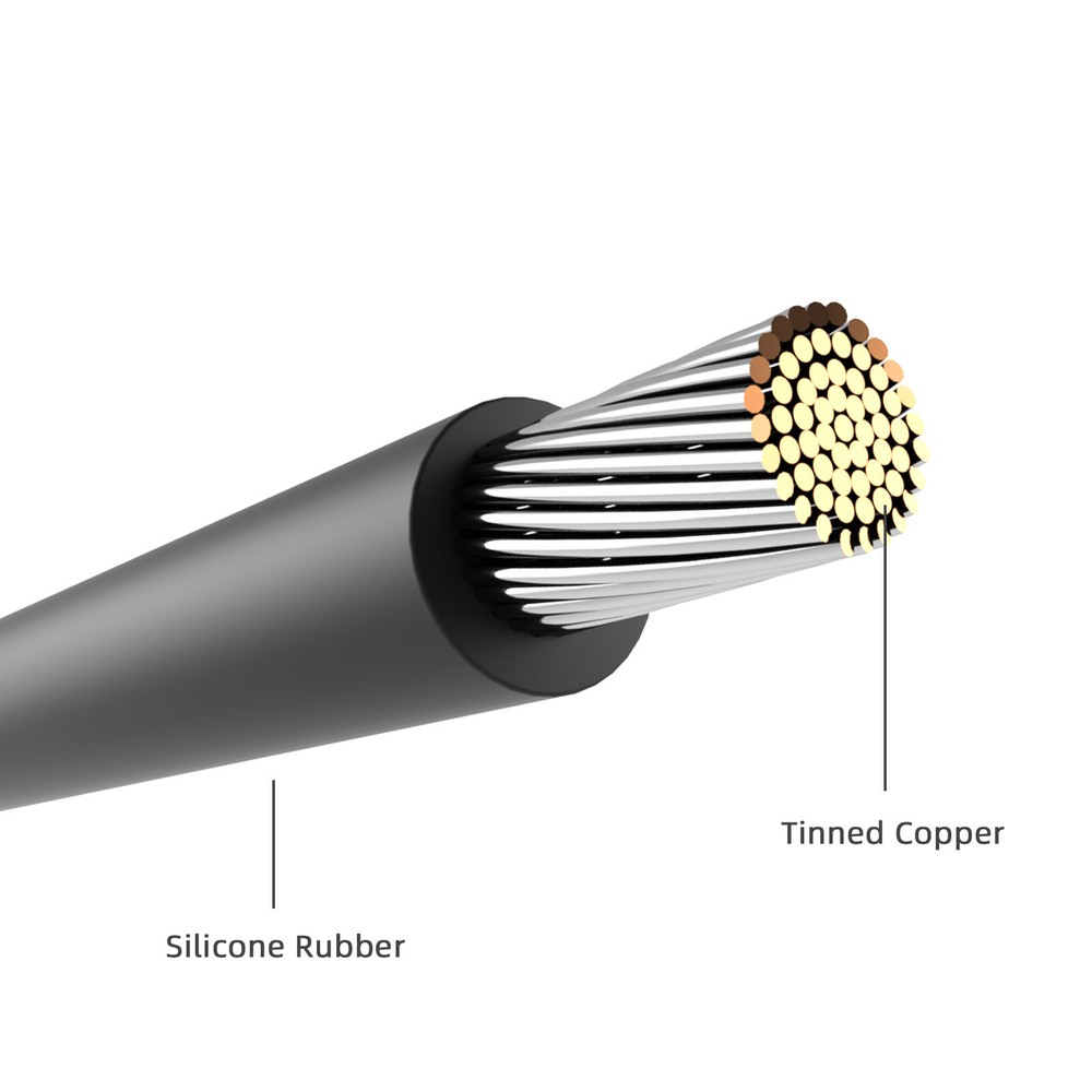 SAE Extension Cable 10AWG Quick Disconnect Wire Harness with SAE Adapter