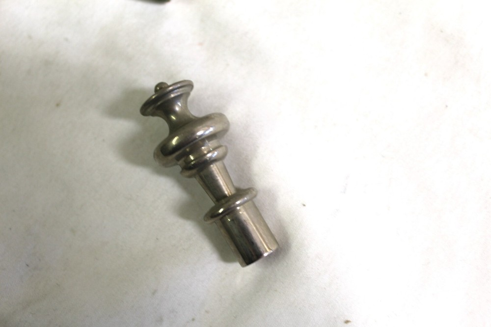 Lamp Finials , Solid ,Silver finish , Asian design