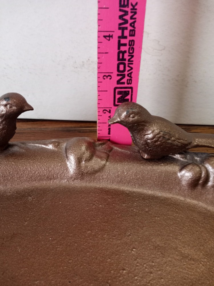 Cast Iron Bird Feeder/Platter