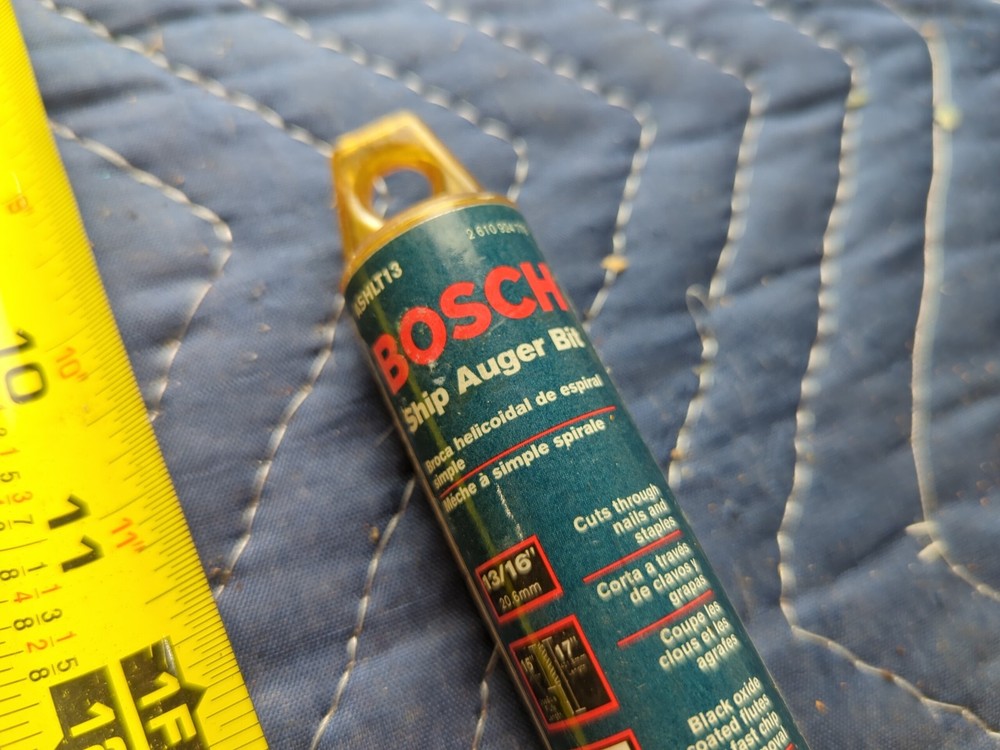 Bosch Ship Auger Bit 13/16" ASHLT13