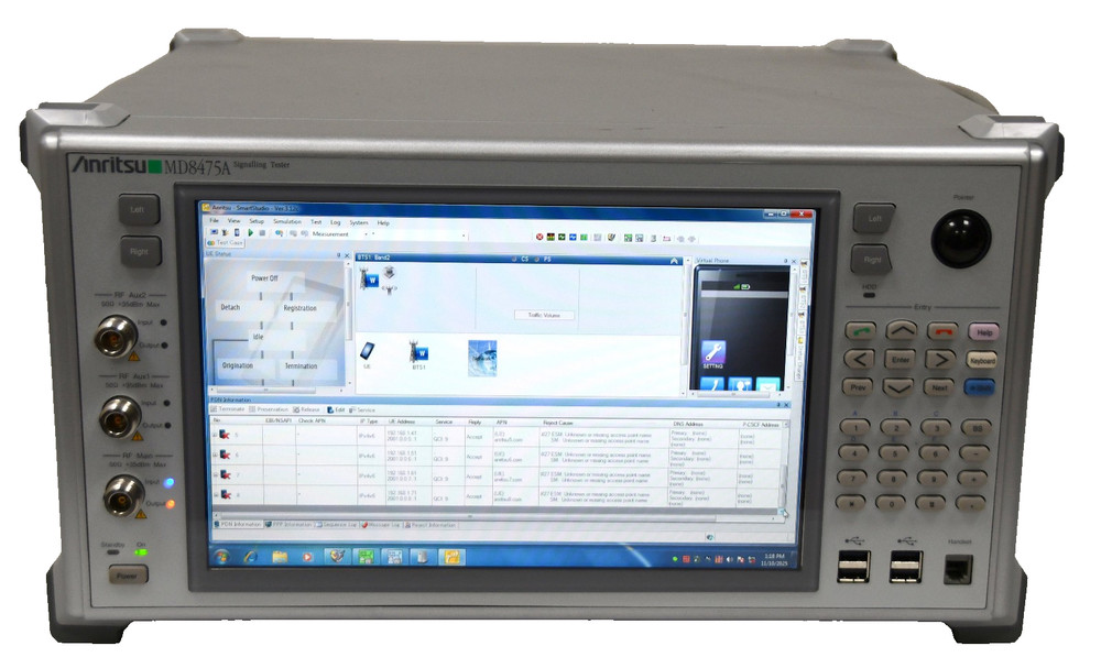 Anritsu MD8475A Communication Analyzer / Signalling Tester w/Options