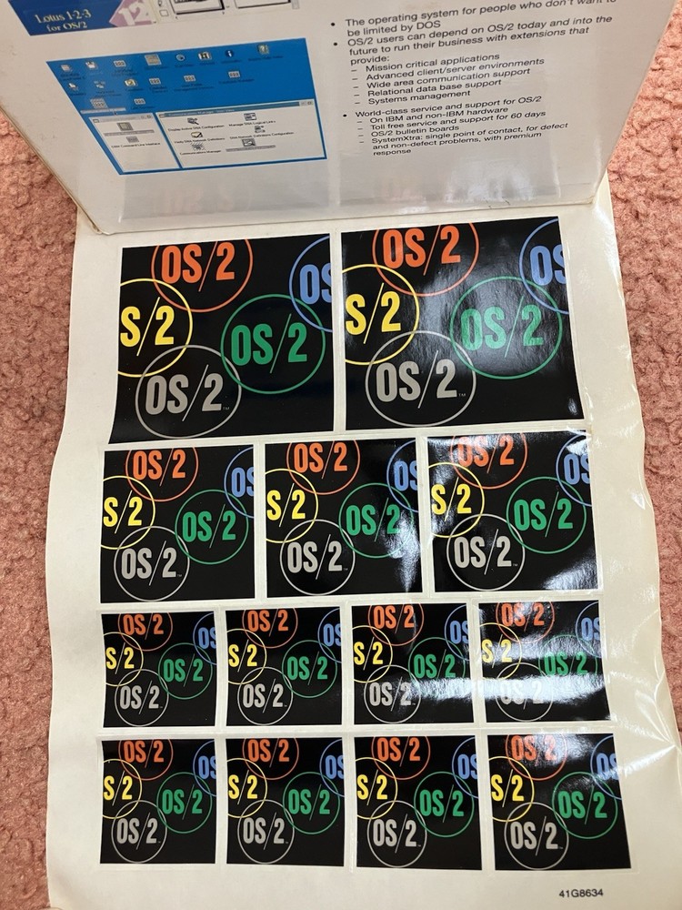 IBM OS/2 VERSION 2.0 WITH 5.25” DISKS